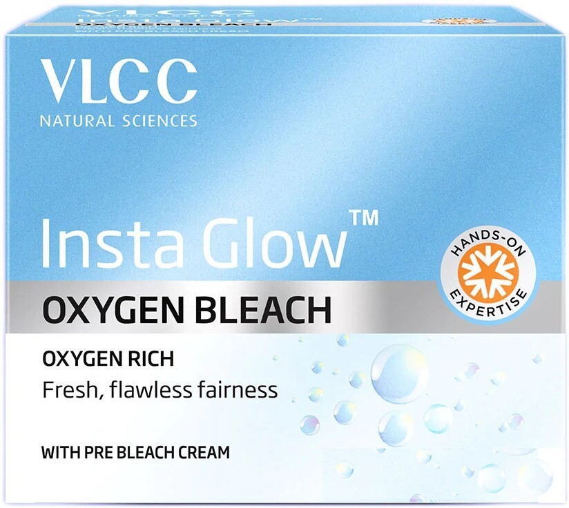 Vlcc Insta Oxtgen Glow Bleach 60 Gm