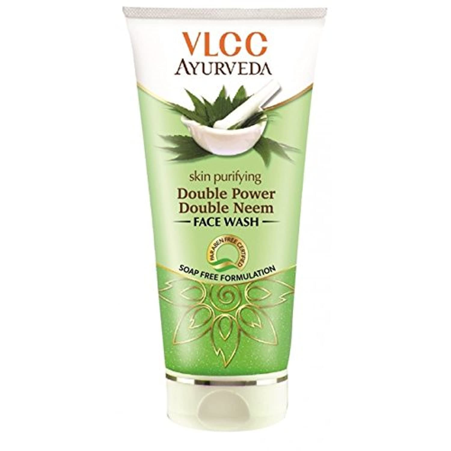 VLCC AYURVEDA DOUBLE PODER & NEEM FACE WASH 100 ML