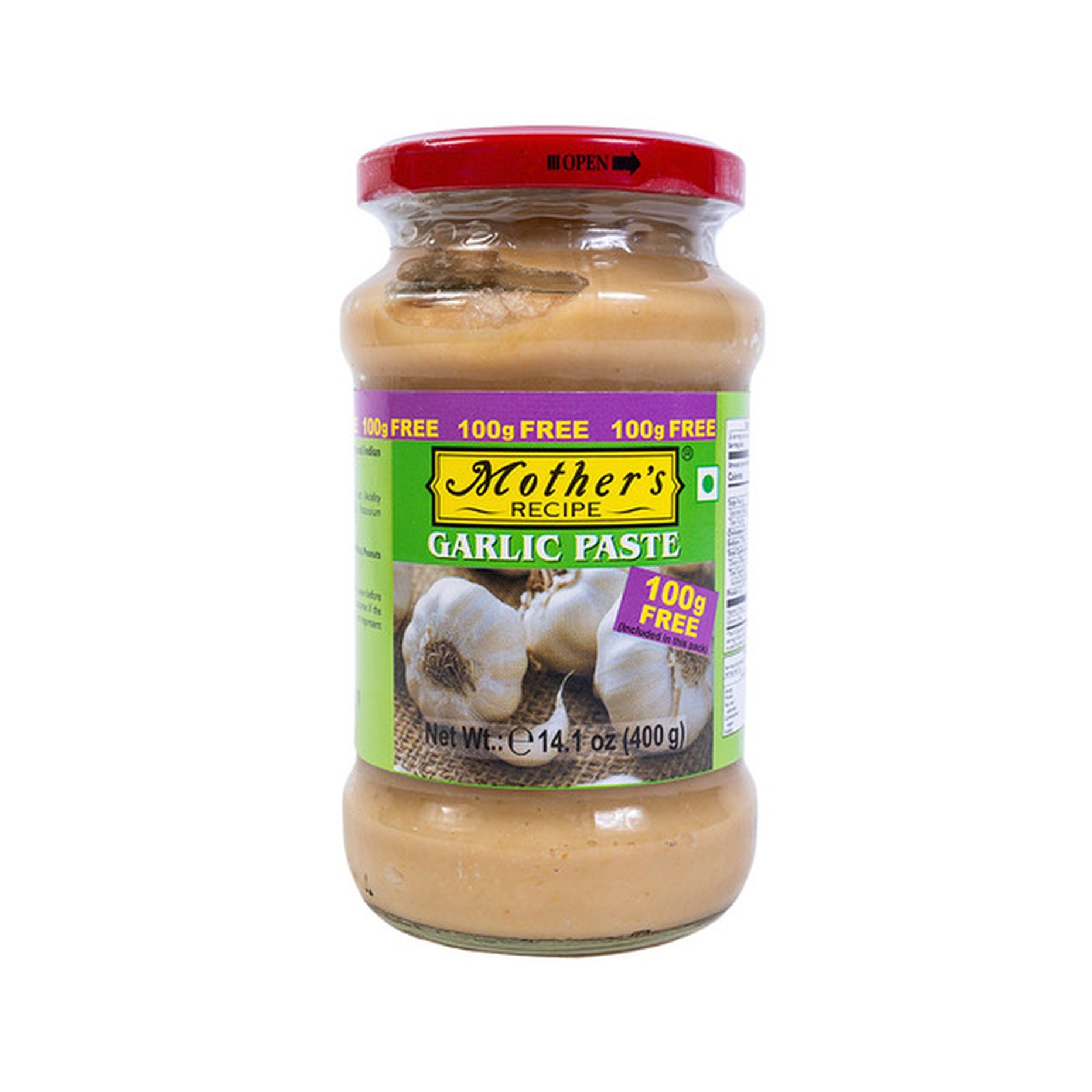 Mother'S Recipe Garlic Paste 400 GM