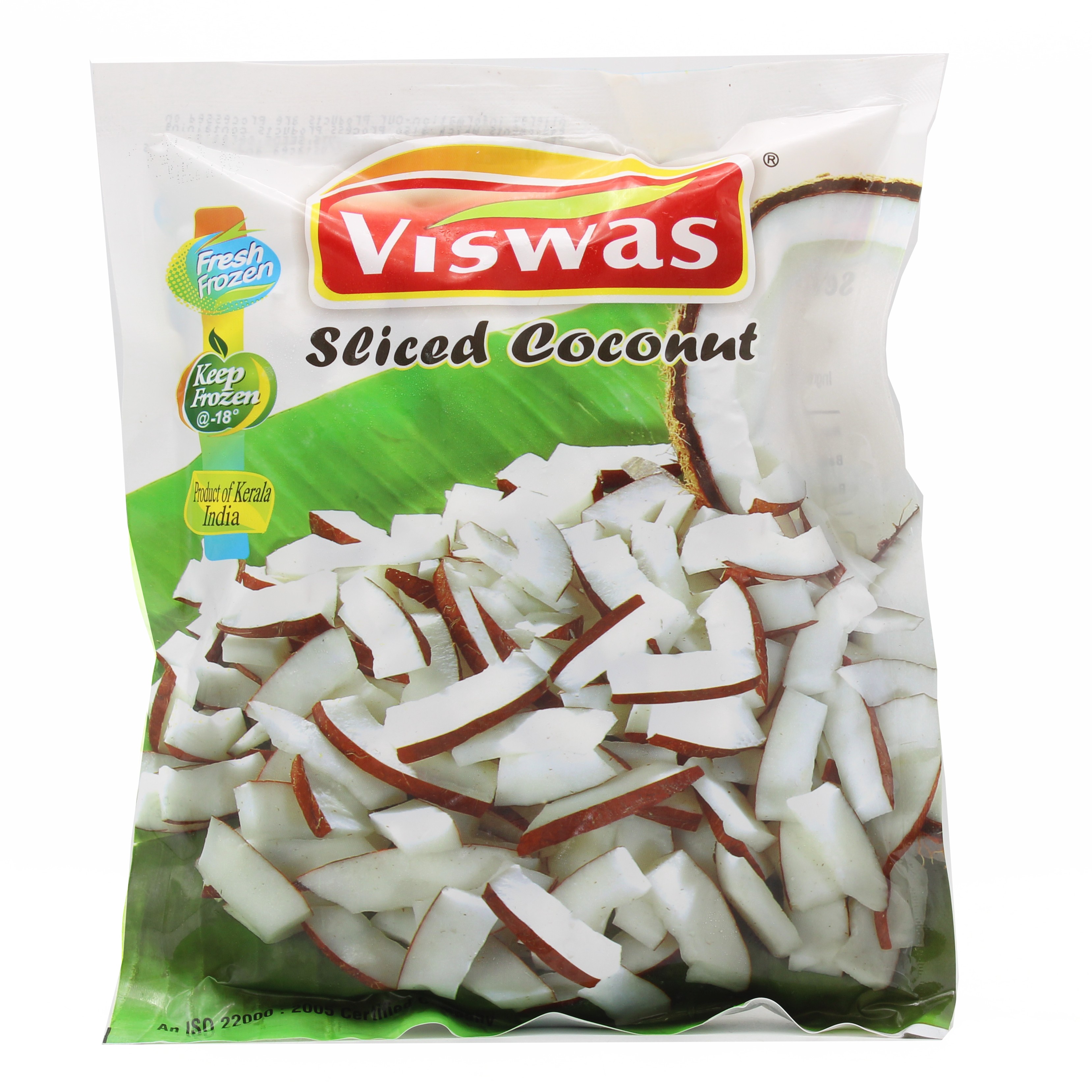 Viswas Sliced Coconut 14 OZ