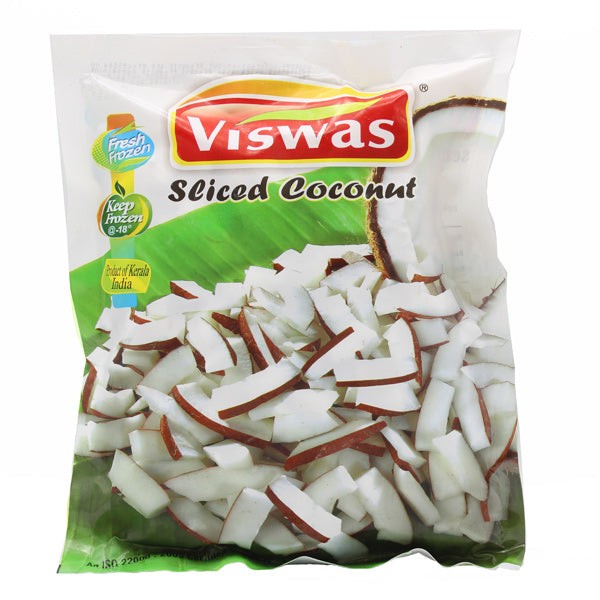 Viswas Sliced Coconut 14 OZ