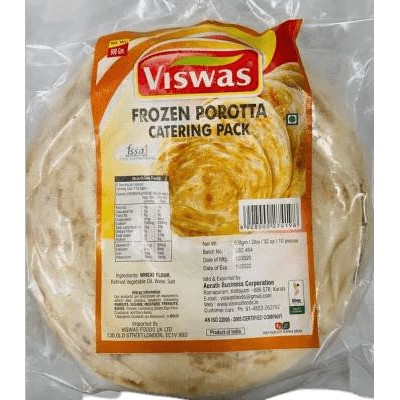 VISWAS WHEAT POROTTA CATERING PACK 2 LBS