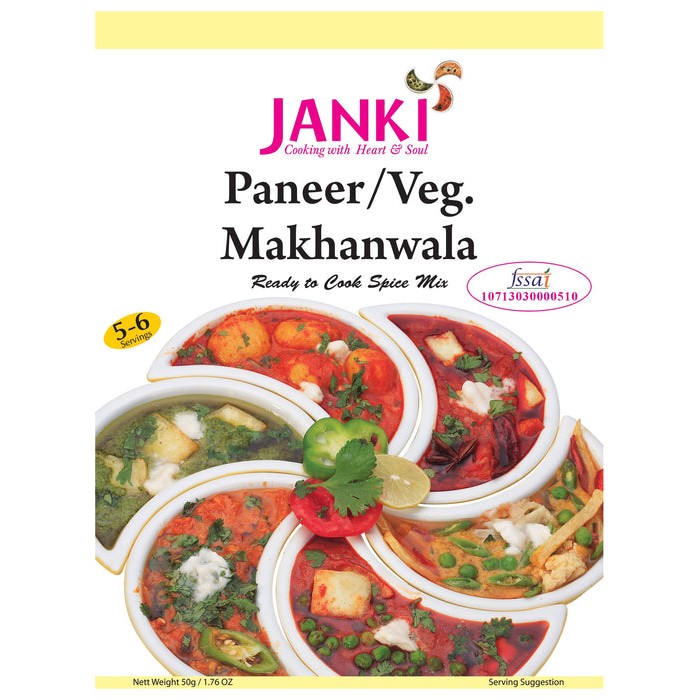 JANKI PANEER/VEG MAKHANWALA