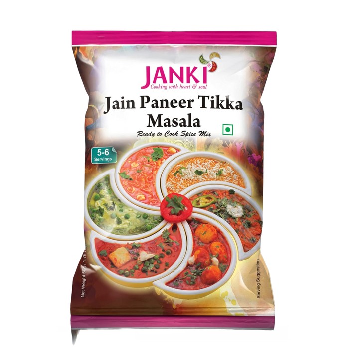 JANKI JAIN PANEER TIKKA MASALA 50 GM