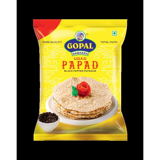 GOPAL URAD PAPAD 200 GM