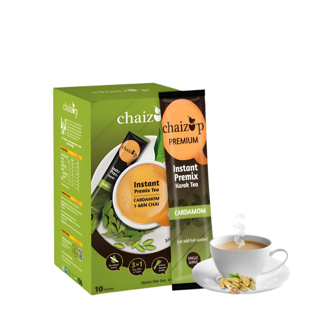 Chaizup Chaizup Instant Cardamom Tea Premix 12 PCS