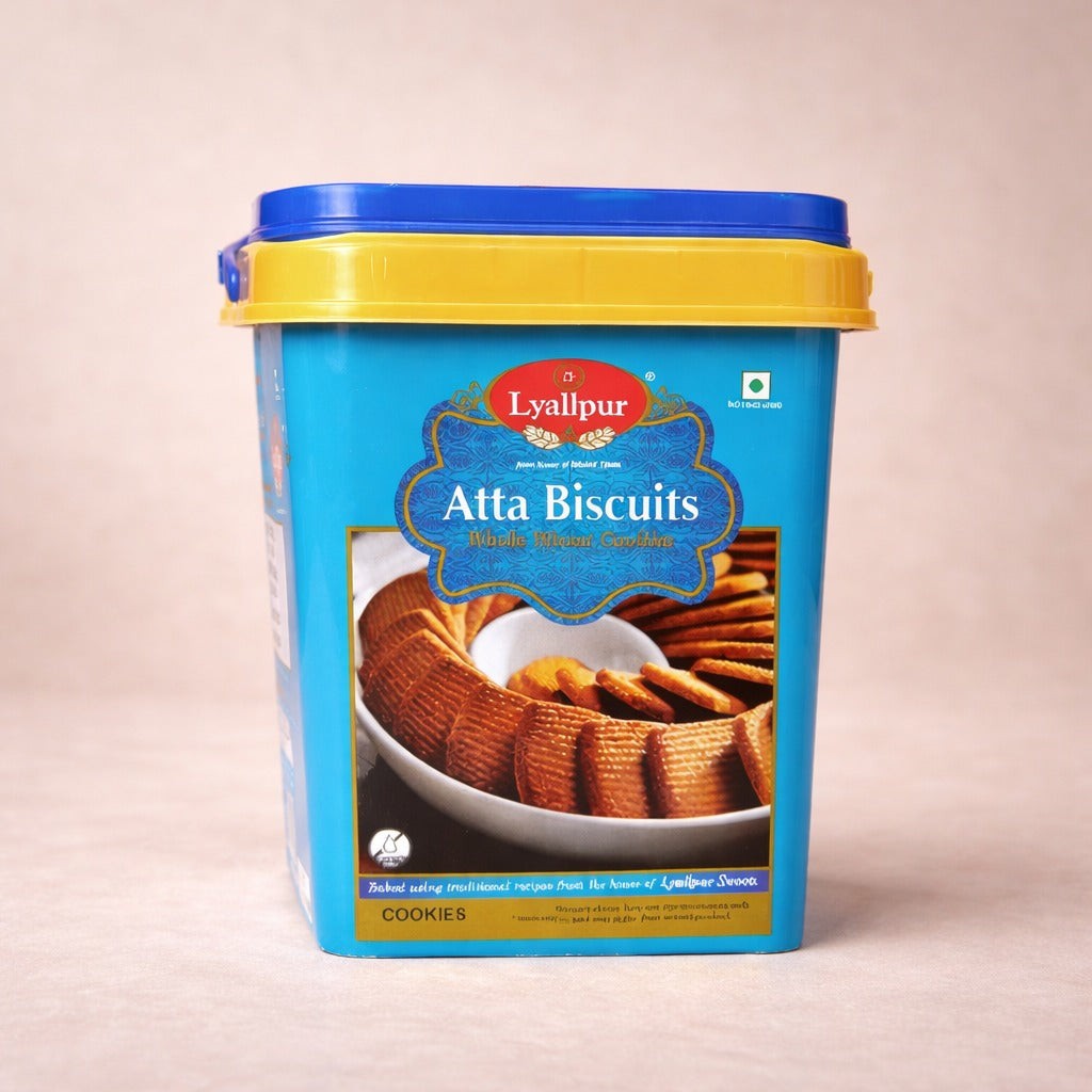 Lyallpur Atta Biscuits 1.5 KG