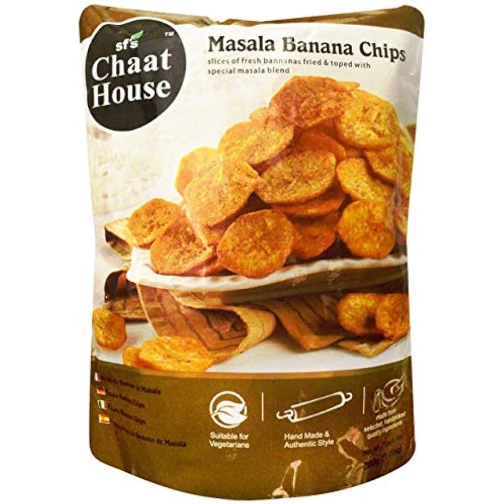CHAAT HOUSE MASALA BANANA CHIPS 200 GM