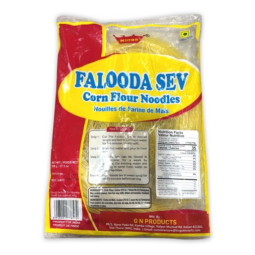 KINGS FALOODA SEV CORN NOODLES 500 GM