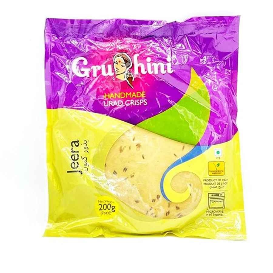 HANDMADE URAD CRISPS JEERA GRUHINI 200 GM