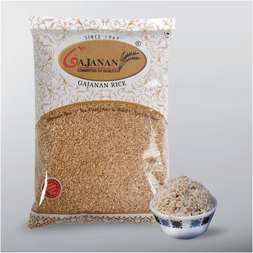GAJANAN BROWN SONA MASOORI RICE 10 LBS