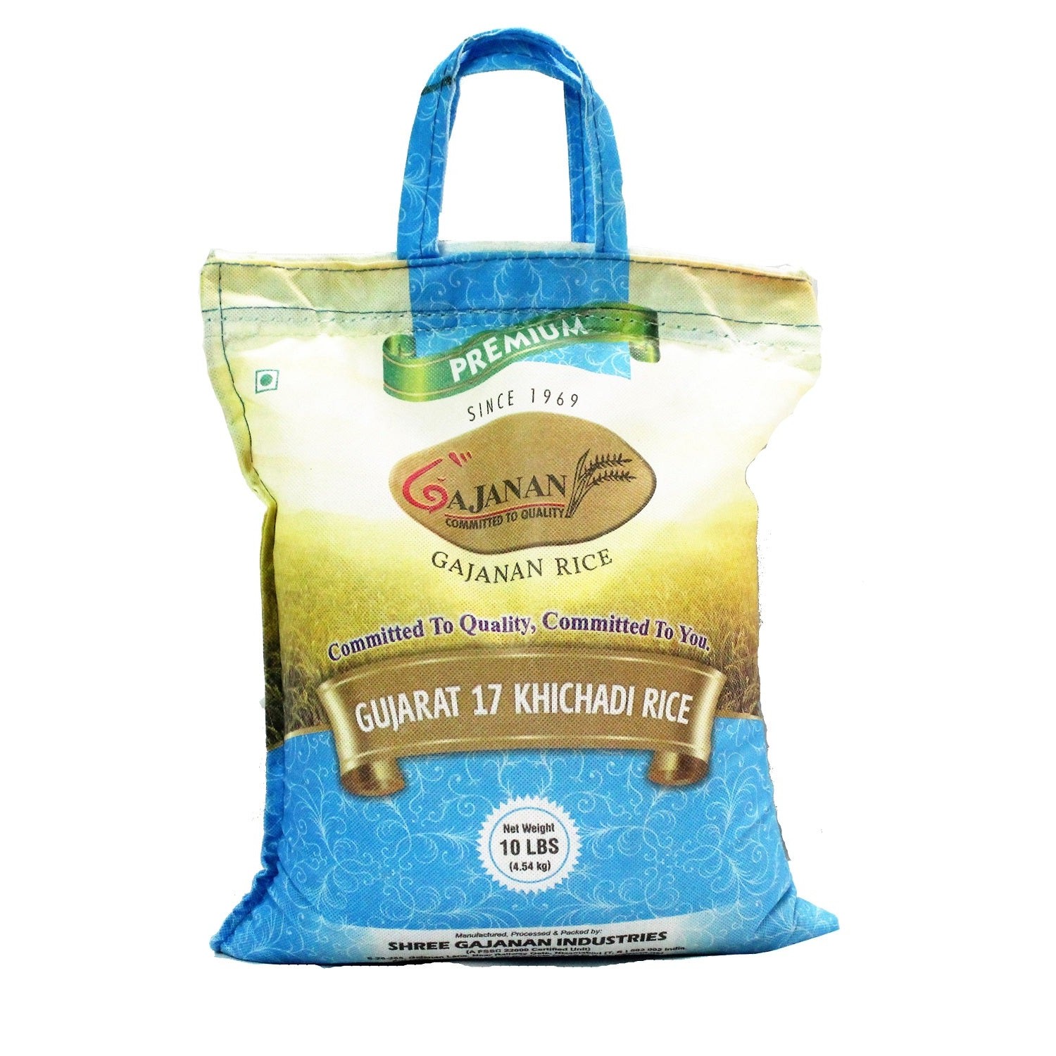GAJANAN GUJ 17 KHICH RICE 10 LBS