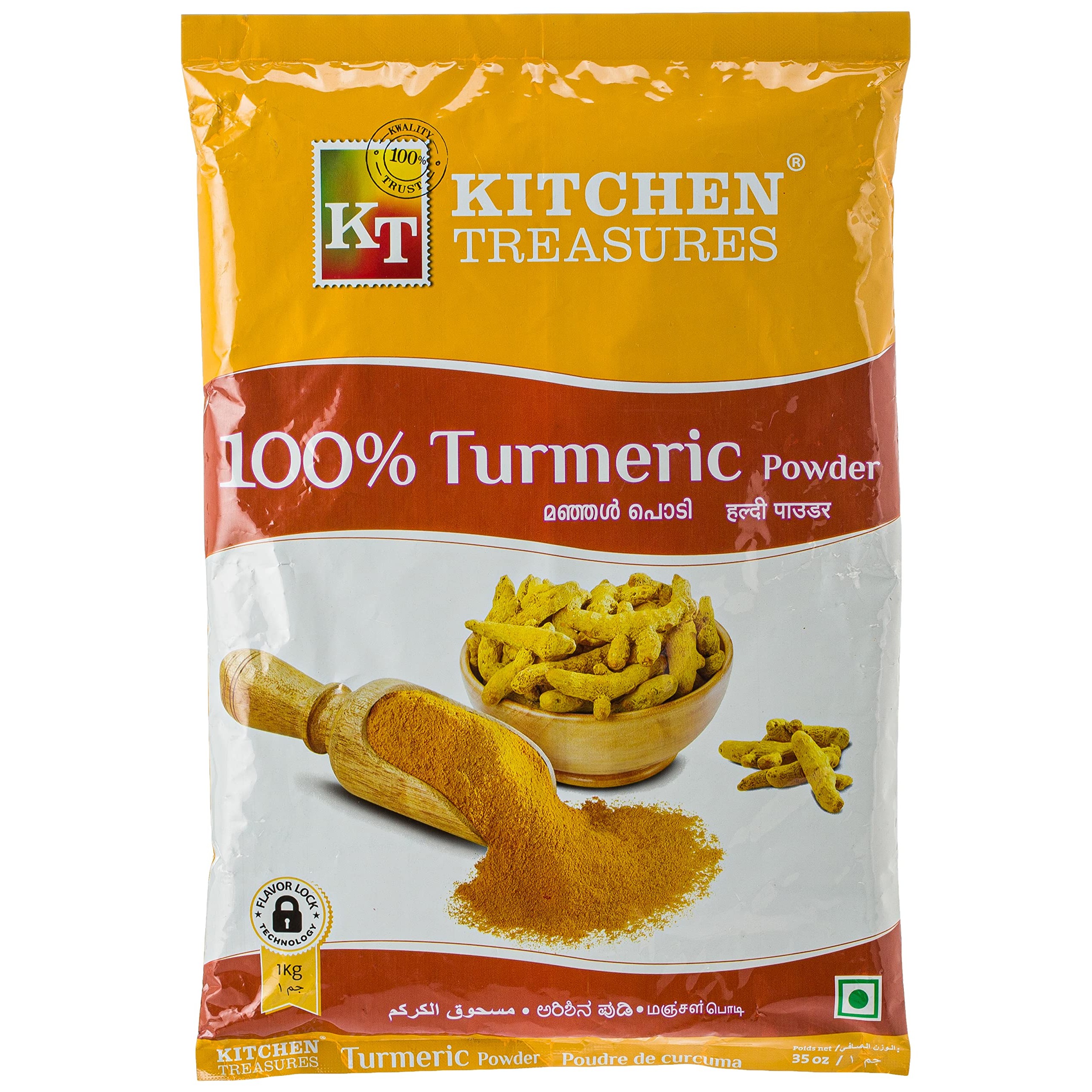 KITCHEN TREASURES TURMERIC POWDER 1 KG