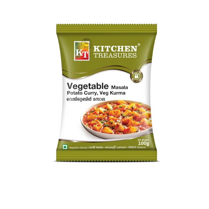 KITCHEN TREASURES VEGETABLE MASALA 100 GM