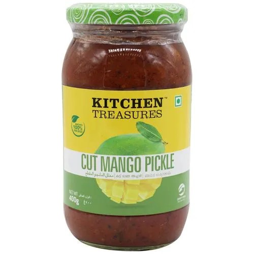 KITCHEN TREASURES CUT MANGO PICKLE 400 GM