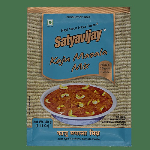 SATYAVIJAY KAJU MASALA MIX 40 GM