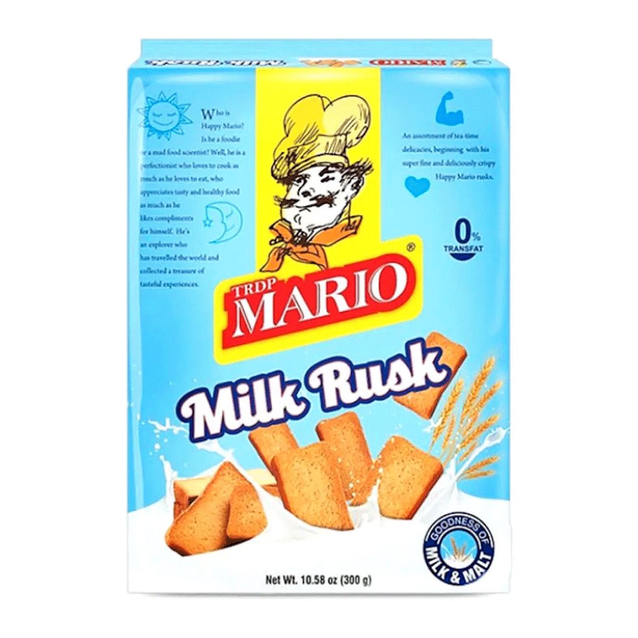 Mario Milk Rusk 300 GM