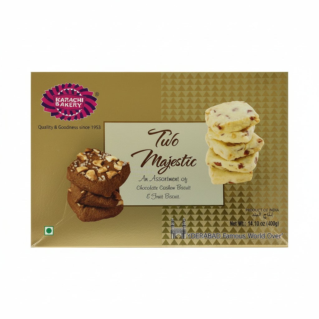 KARACHI BAKERY TWO MAJESTIC COOKIES 400 GM