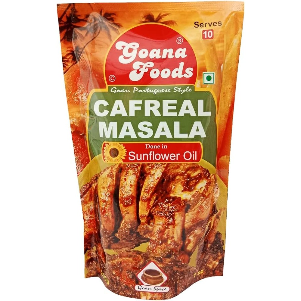 GOANA FOODS CAFREAL MASALA 200 GM