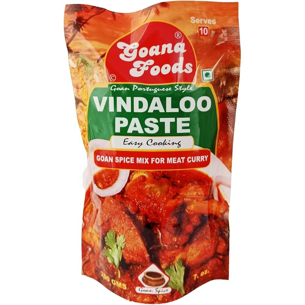GOANA FOODS VINDALOO PASTE 200 GM