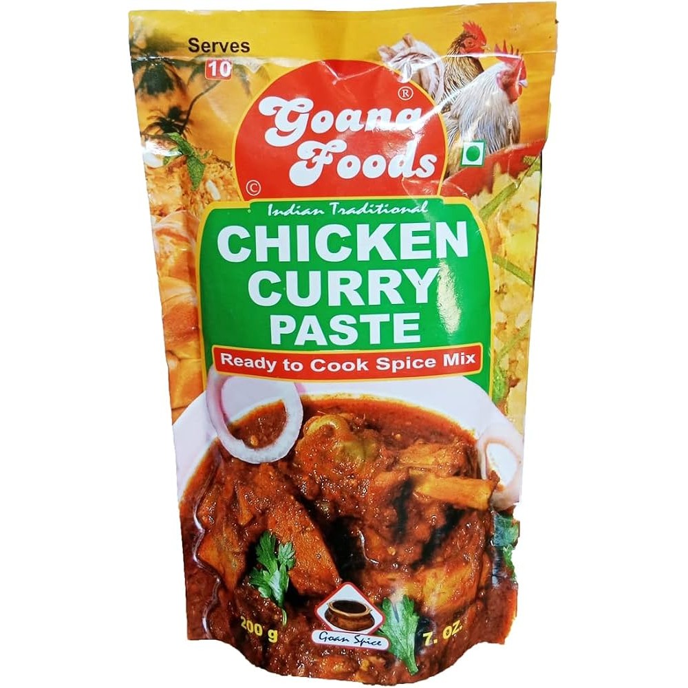 GOANA FOODS CHICKEN CURRY PASTE 200 GM