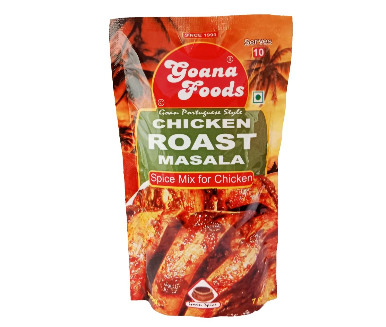 GOANA FOODS CHICKEN ROAST 200 GM