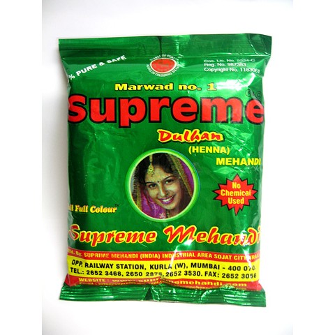 Supreme Dulhan Mehandi 200 GM
