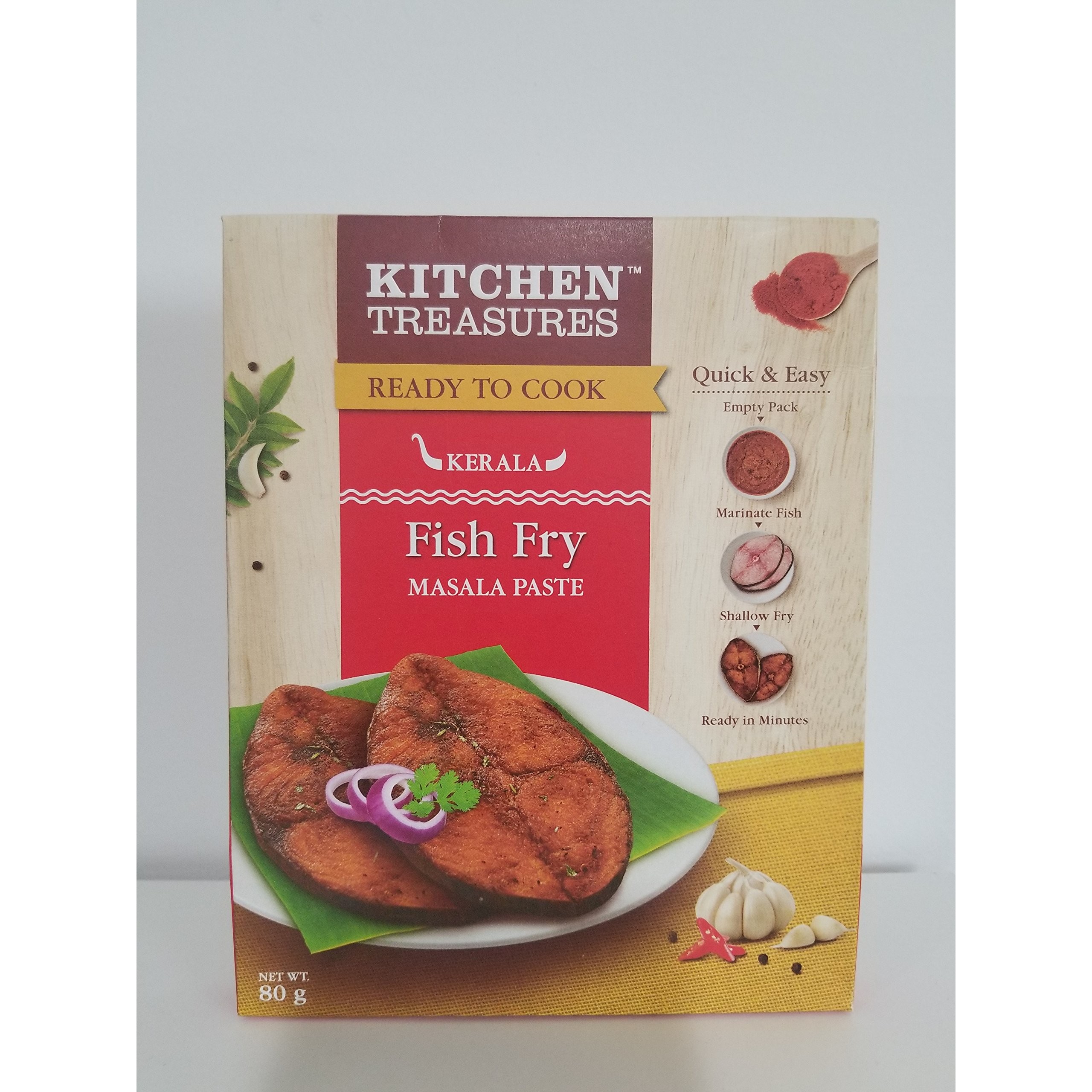 KITCHEN TREASURE FISH FRY 80 GM