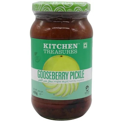KITCHEN TREASURES GOOSEBERRY PICKLE 400 GM