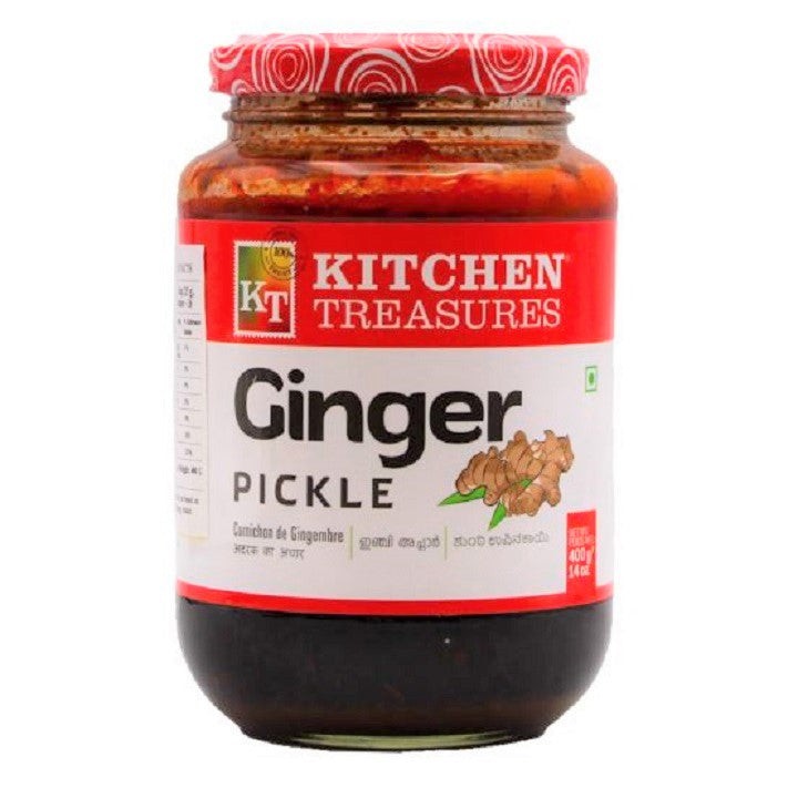 KITCHEN TREASURES GINGER PICKLE 14 OZ