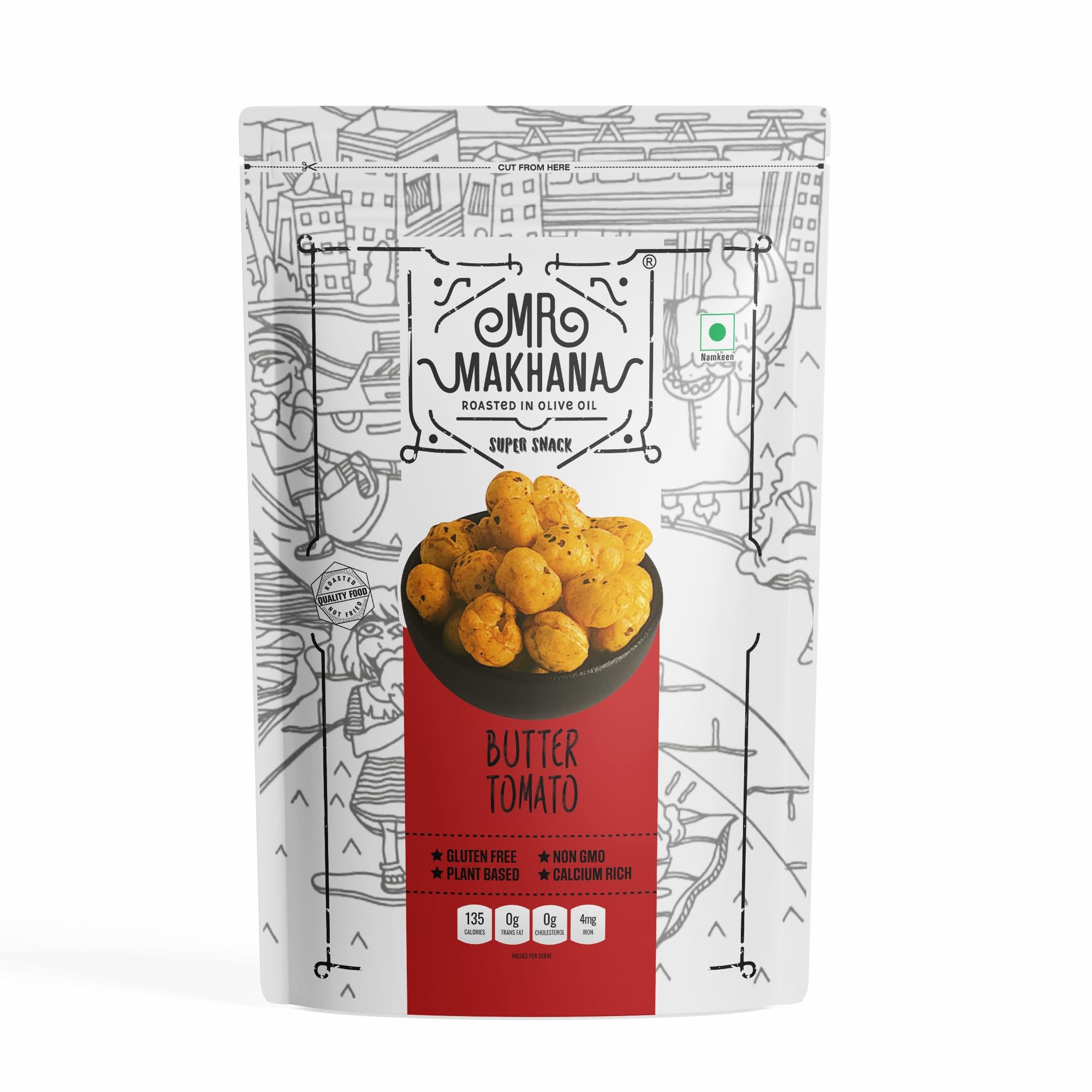 MR MAKHANA SNACK 75 GM