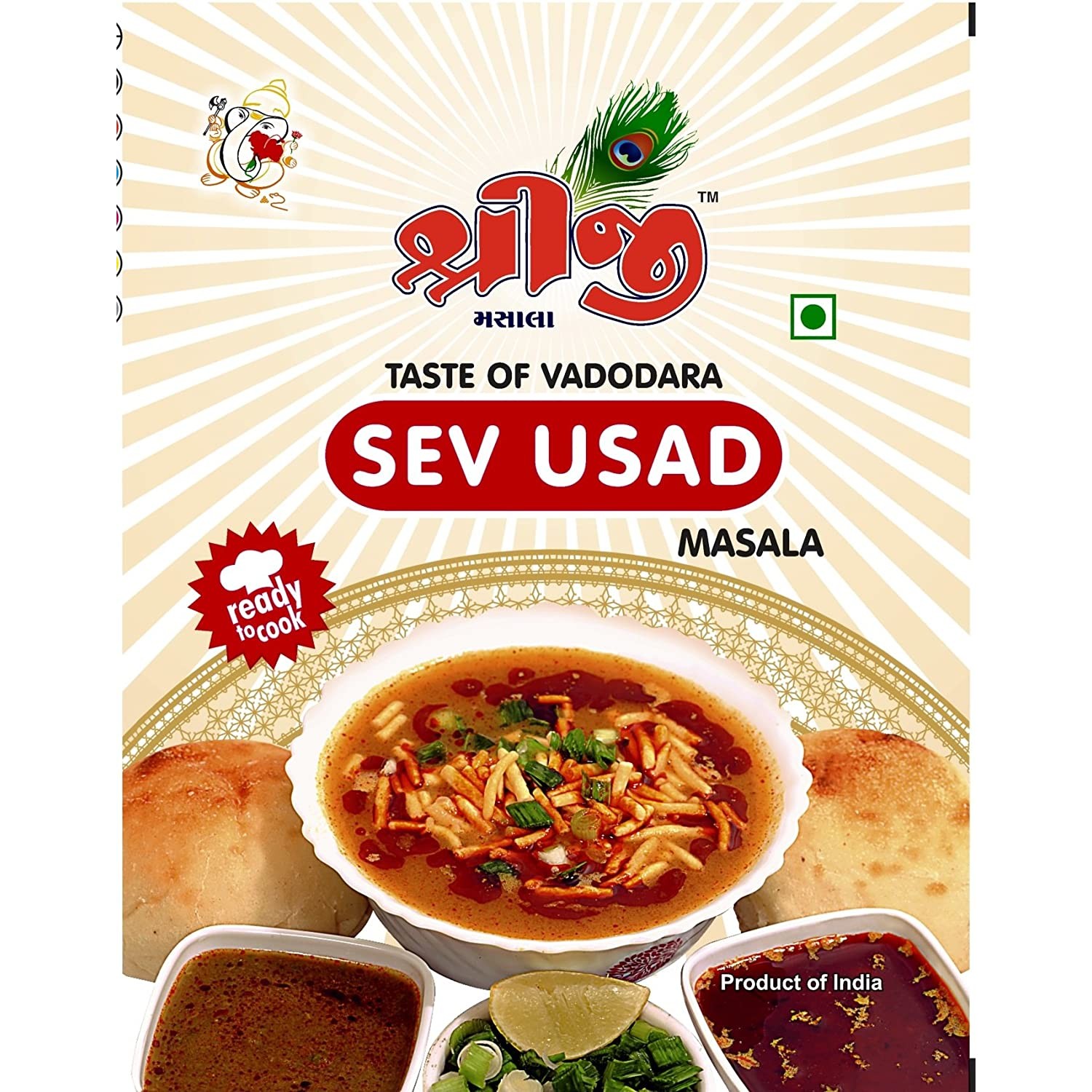 Shreeji Sev Usad Masala 50 GM