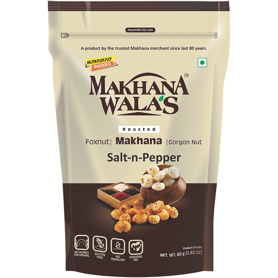 MAKHANWALA SALT AND PEPPER 60 GM