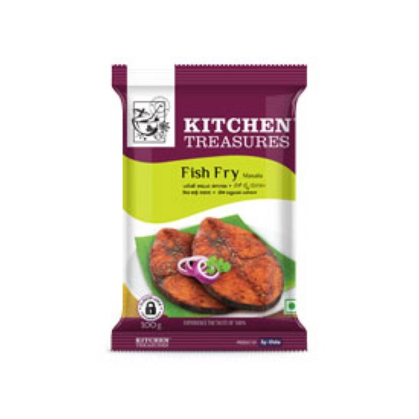 KITCHEN TREASURES FISH FRY MASALA 100 GM