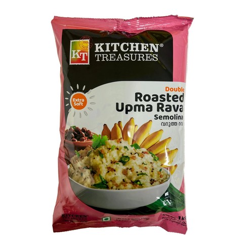 KITCHEN TREASURES ROASTED UPMA RAVA 1 KG