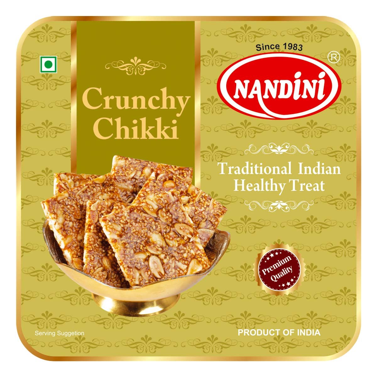Nandini Crunchy Chikki 400 GM