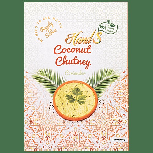 HANDS COCONUT CHUTNEY 500 GM