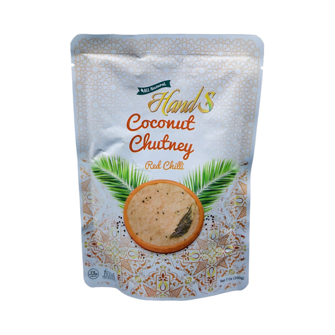 Hand's Hands Coconut Chutney Red Chilli 500 GM