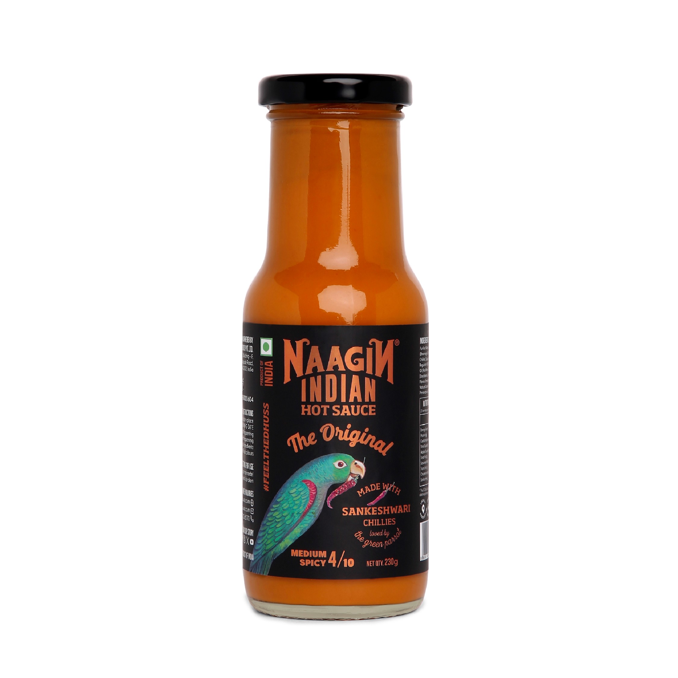 Naagin Indian Hot Sauce The Original 0.44 LBS