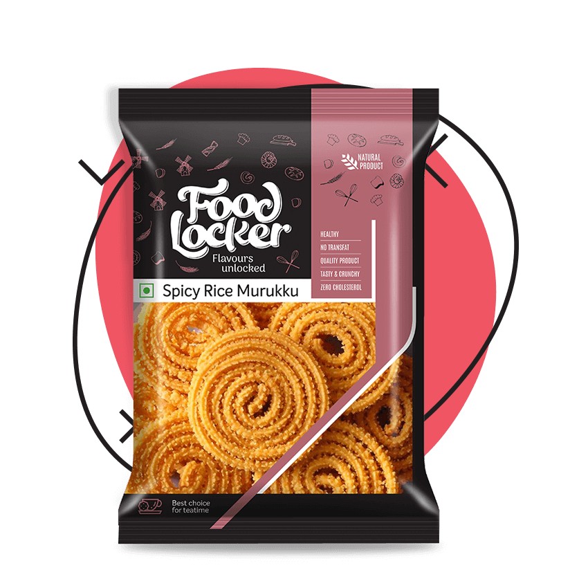 FOOD LOCKER SPCIY MURUKKU 200 GM