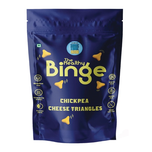 CHICKPEA CHEESE TRIANGLES BINGE 60 GM