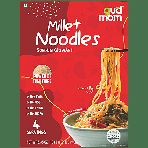 SORGUM (JOWAR) MILLET NOODLES GUDMOM 180 GM