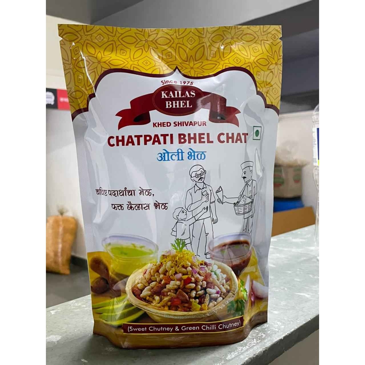 KAILAS CHATPATI BHEL CHAT 250 GM