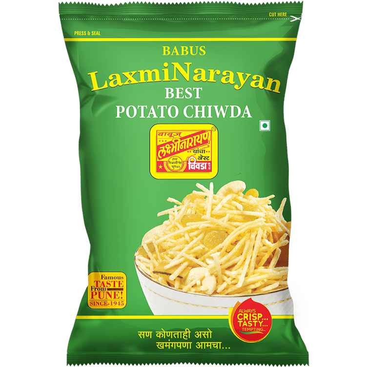 BABUS LAXMINARAYAN POTATO CHIWDA : 400 GM