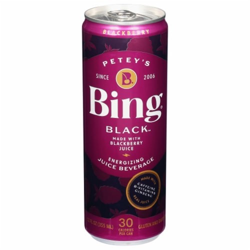 Bing Blackberry Juice Dr 12 OZ