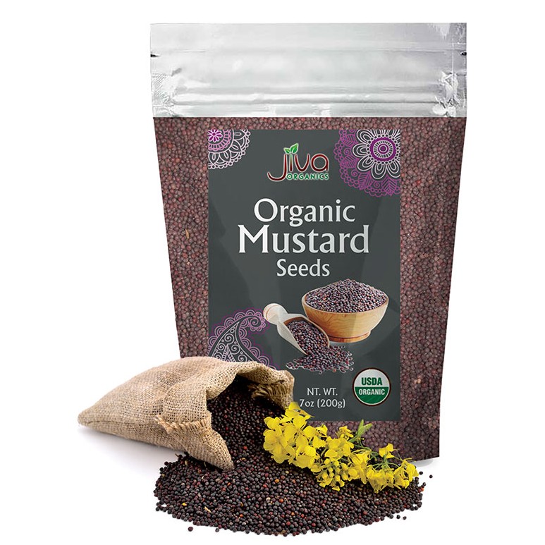 JIVA ORG MUSTARD SEEDS 7 OZ