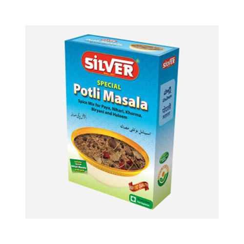 SILVER SPECIAL POTLI MASALA 1.75 OZ