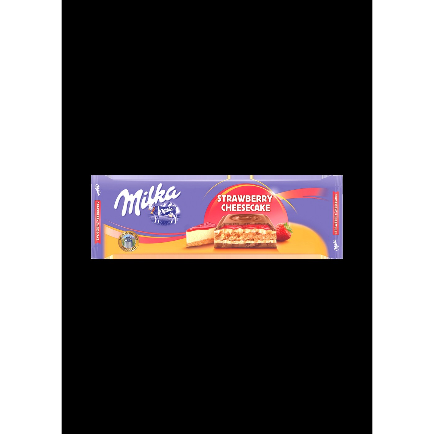 MILKA STRAWBERRY CHEESECAKE 300 GM