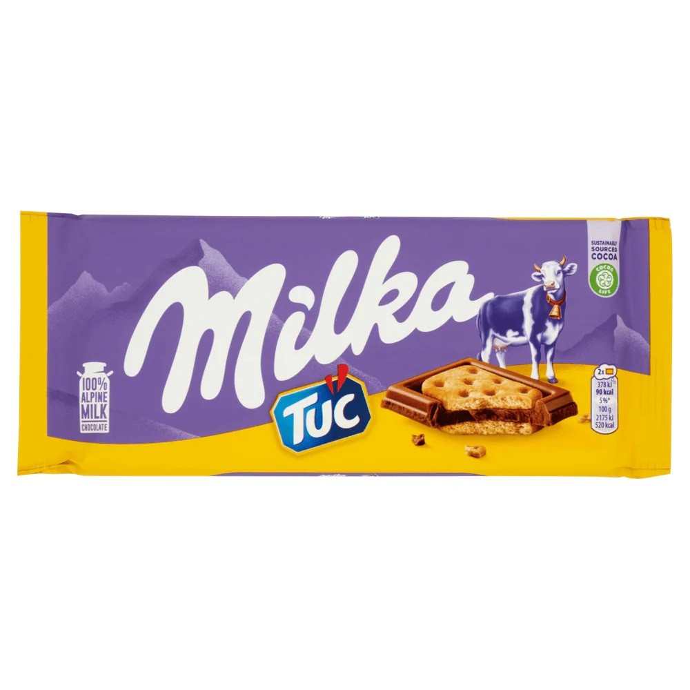 MILKA TUC CHOCOLATE 87 GM