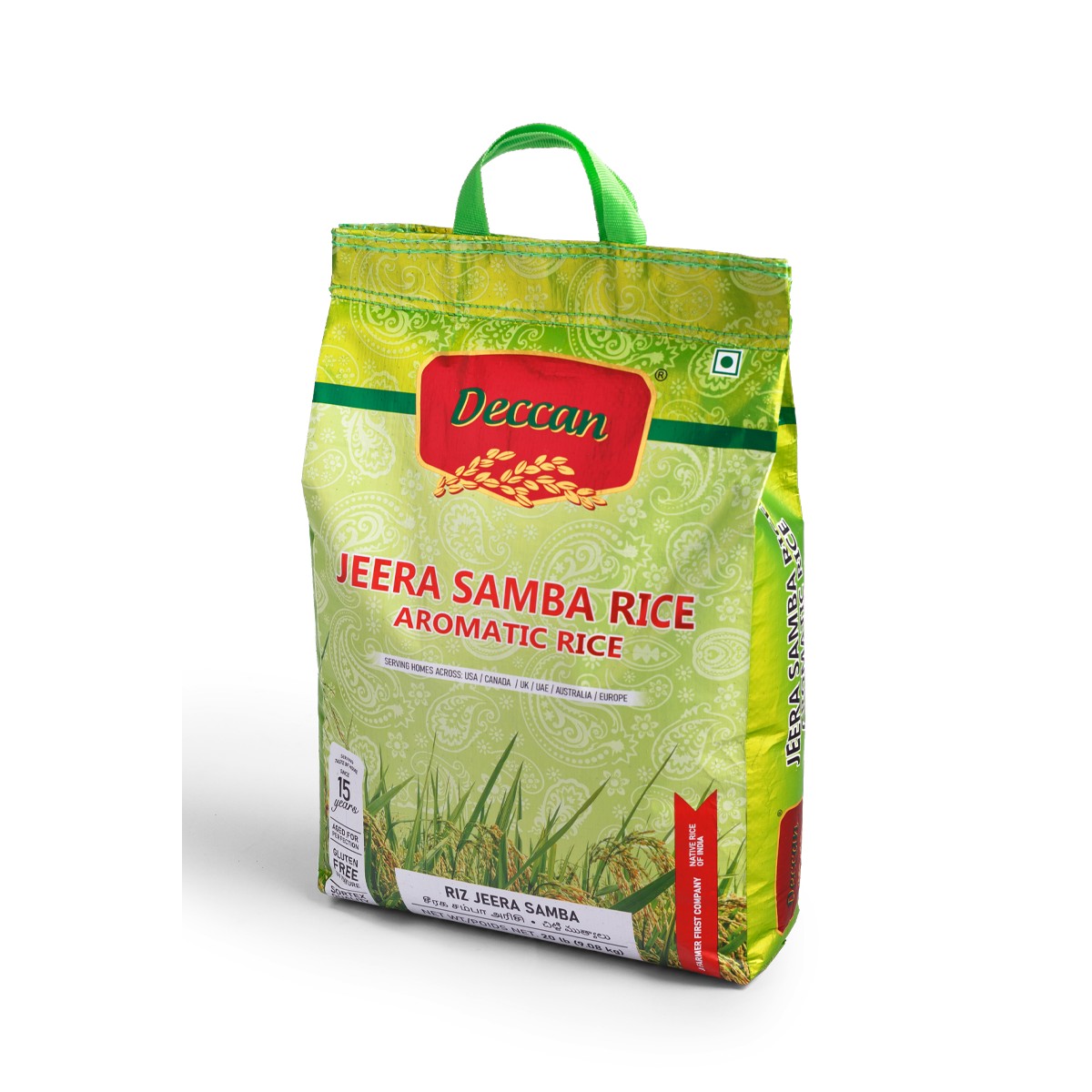 JEERASAMBA RICE DECCAN 20 LBS
